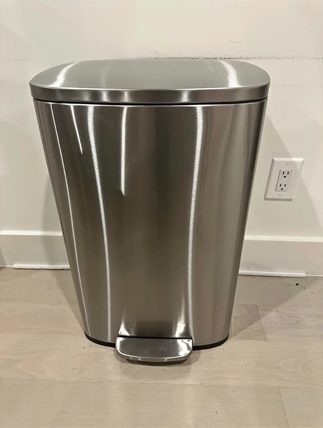 Stainless Steel Step Trash Can