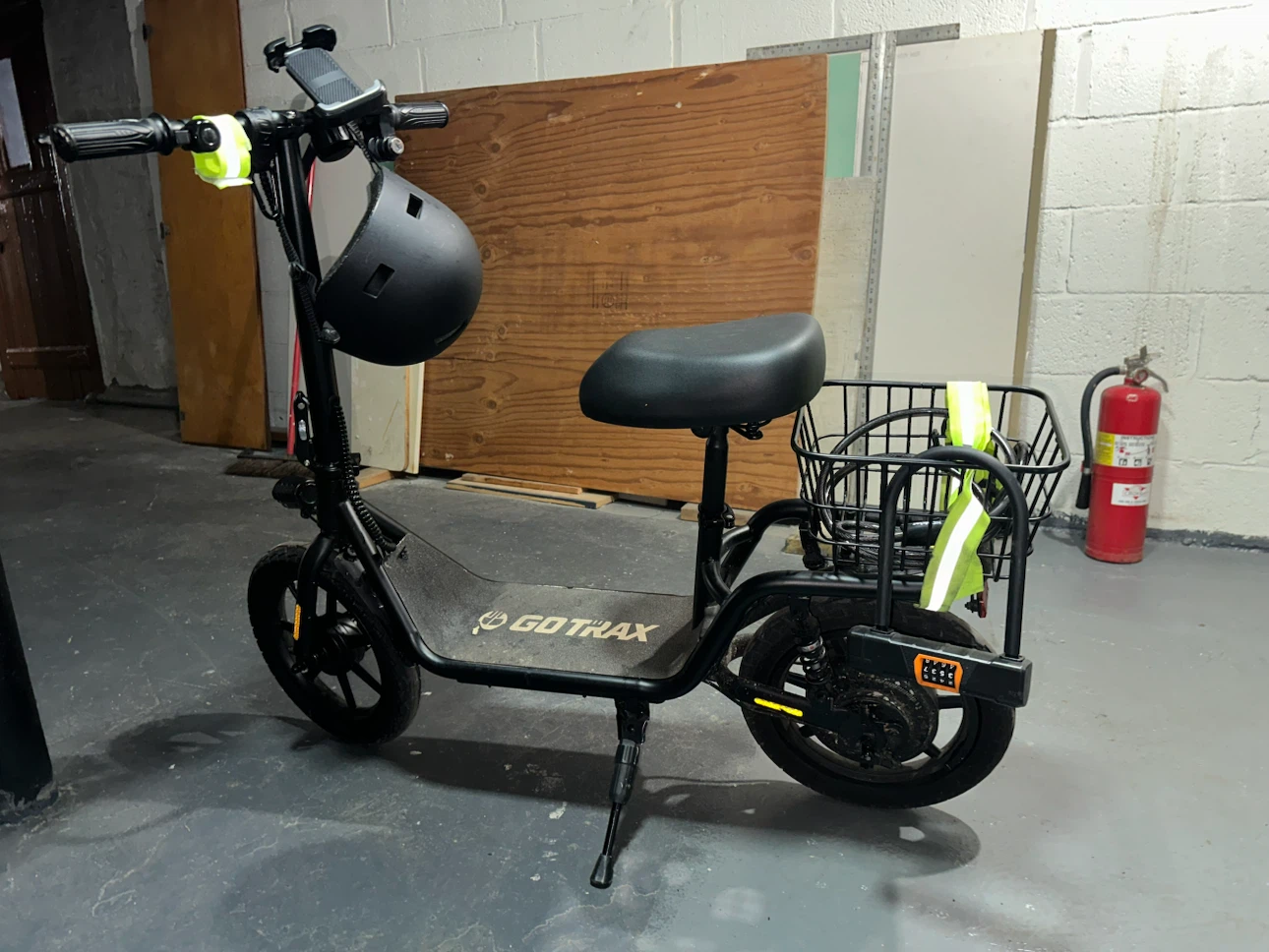 GOTRAX Electric Scooter with Basket
