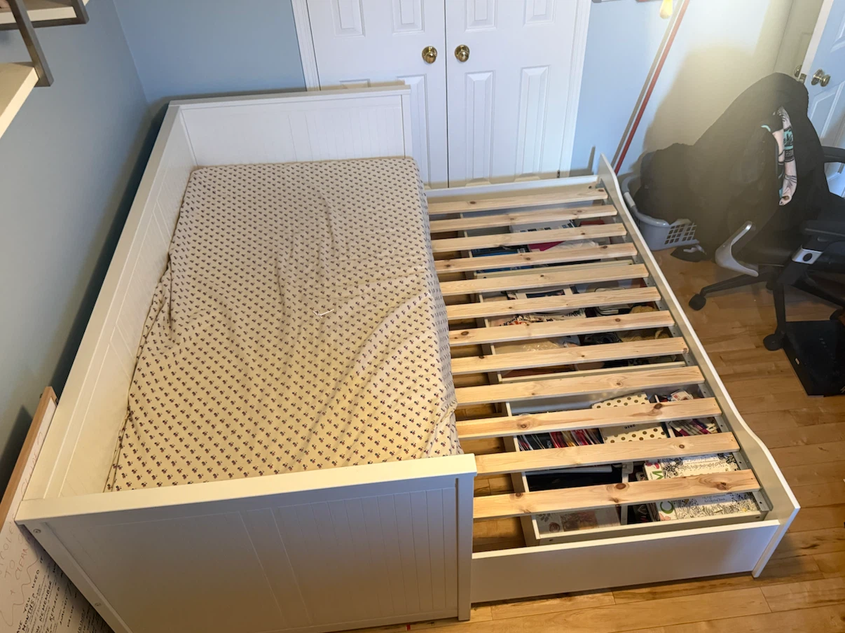 IKEA HEMNES Daybed Frame with 3 Drawers White - photo 5