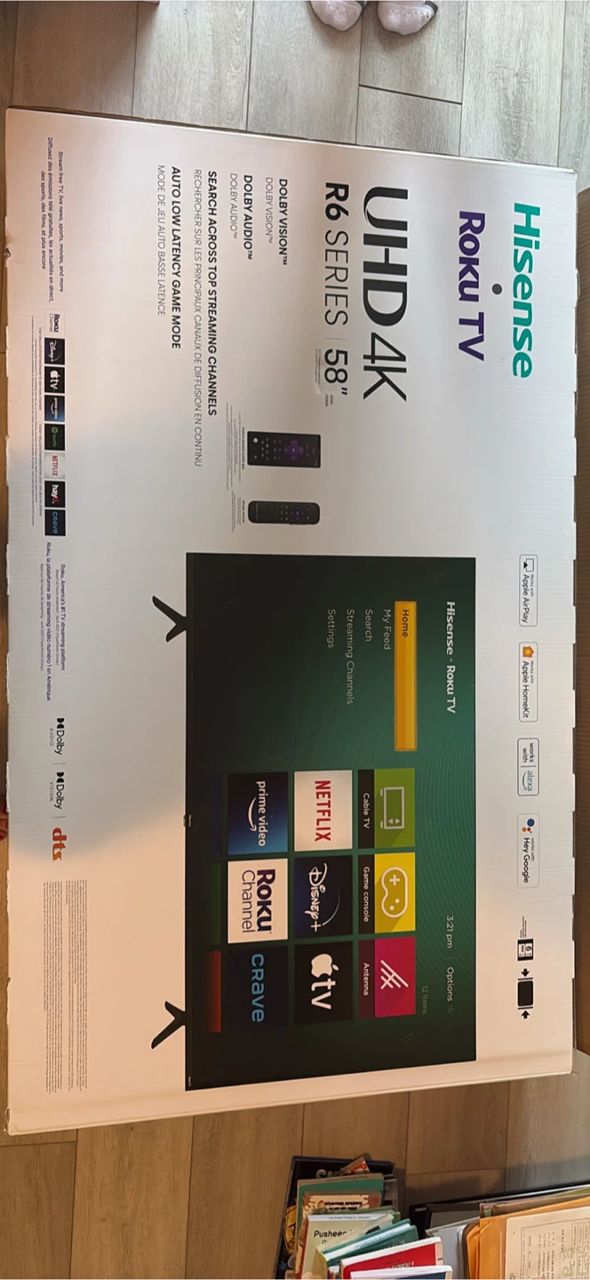 Hisense 58" UHD 4K Roku TV - photo 3