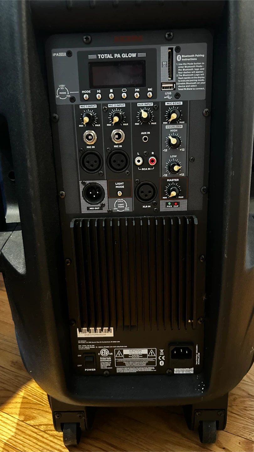 Total PA Glow Total PA 500B Speaker - photo 2