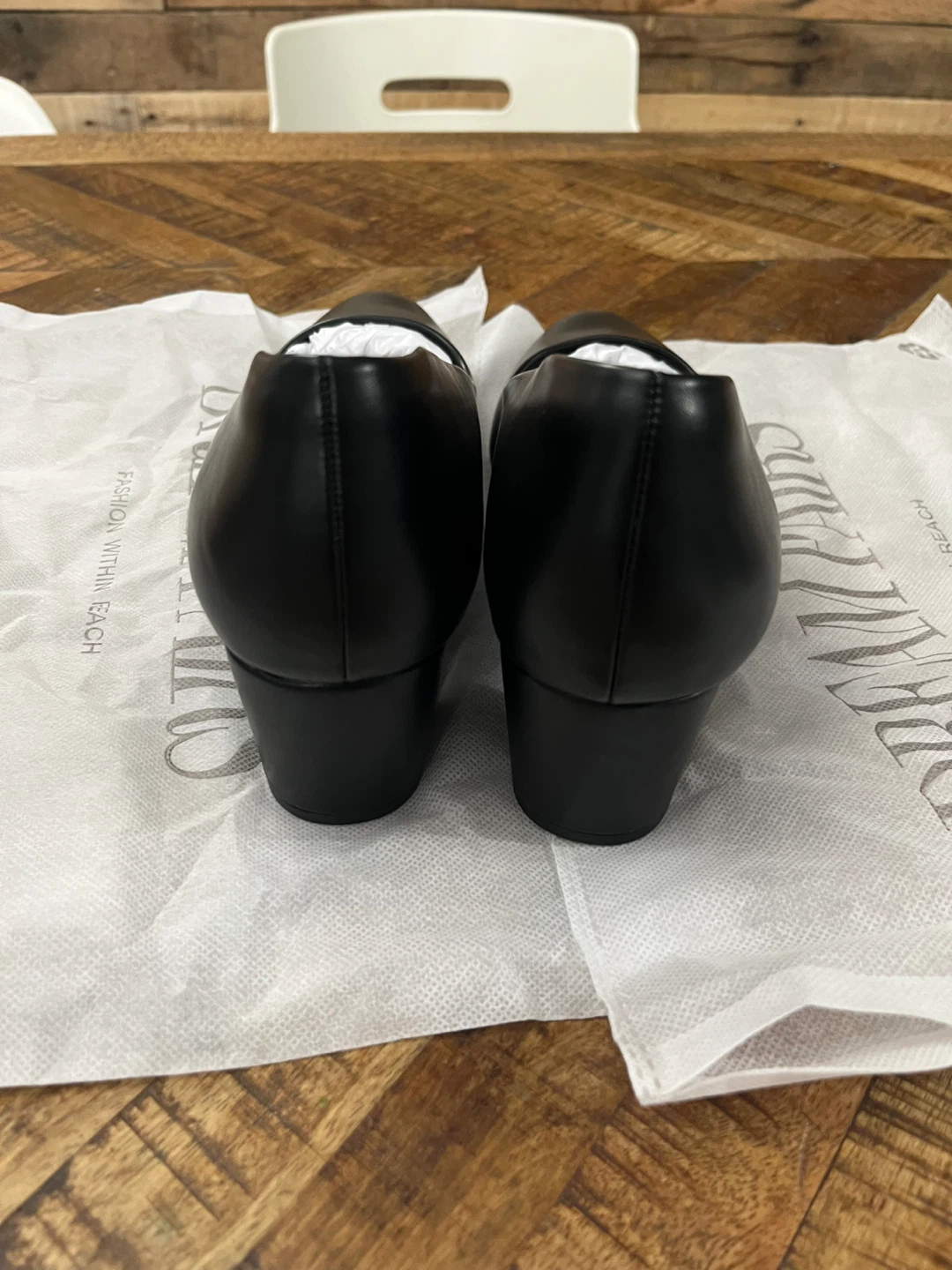 Dream Pairs black block heel pumps size 11 - photo 5