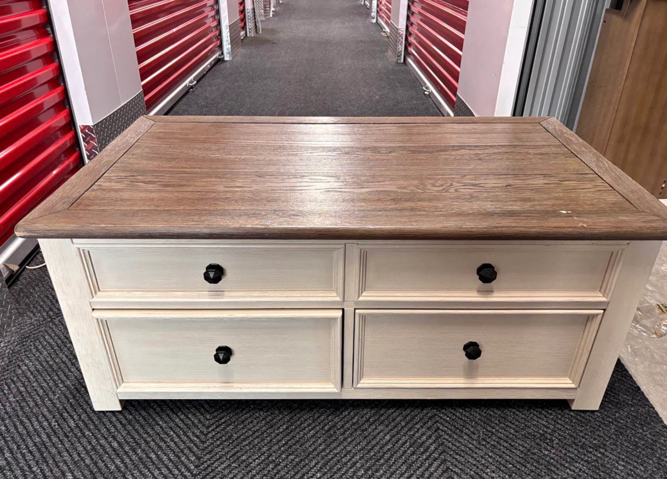 Coffee Table with 4 Drawers