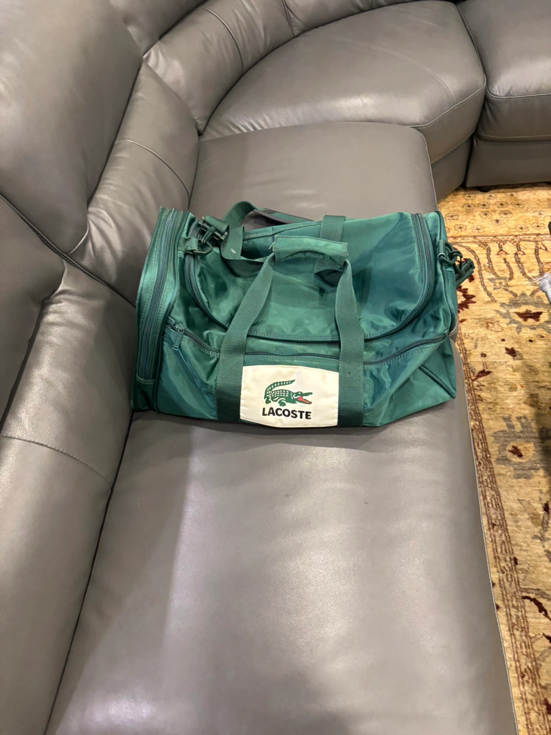 Green Lacoste Duffel Bag - photo 2