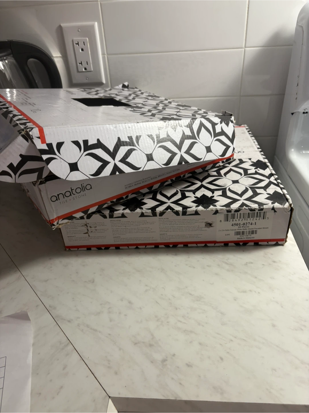 Anatolia Tile & Stone Porcelain Mosaics - 10 pcs - photo 2