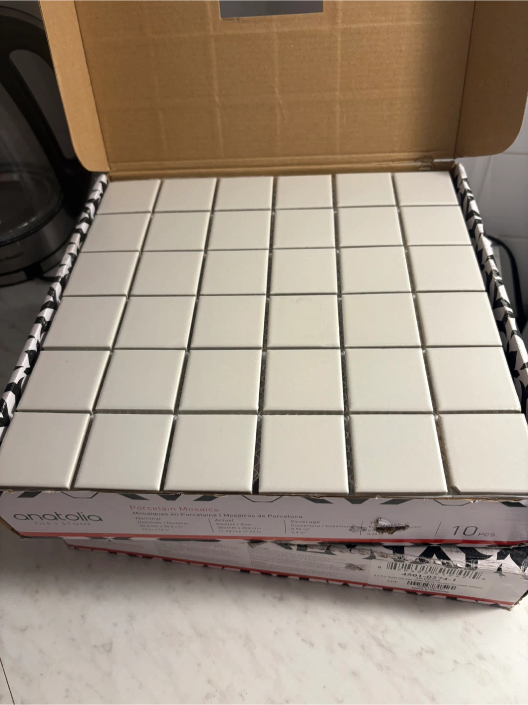 Anatolia Tile & Stone Porcelain Mosaics - 10 pcs - photo 4