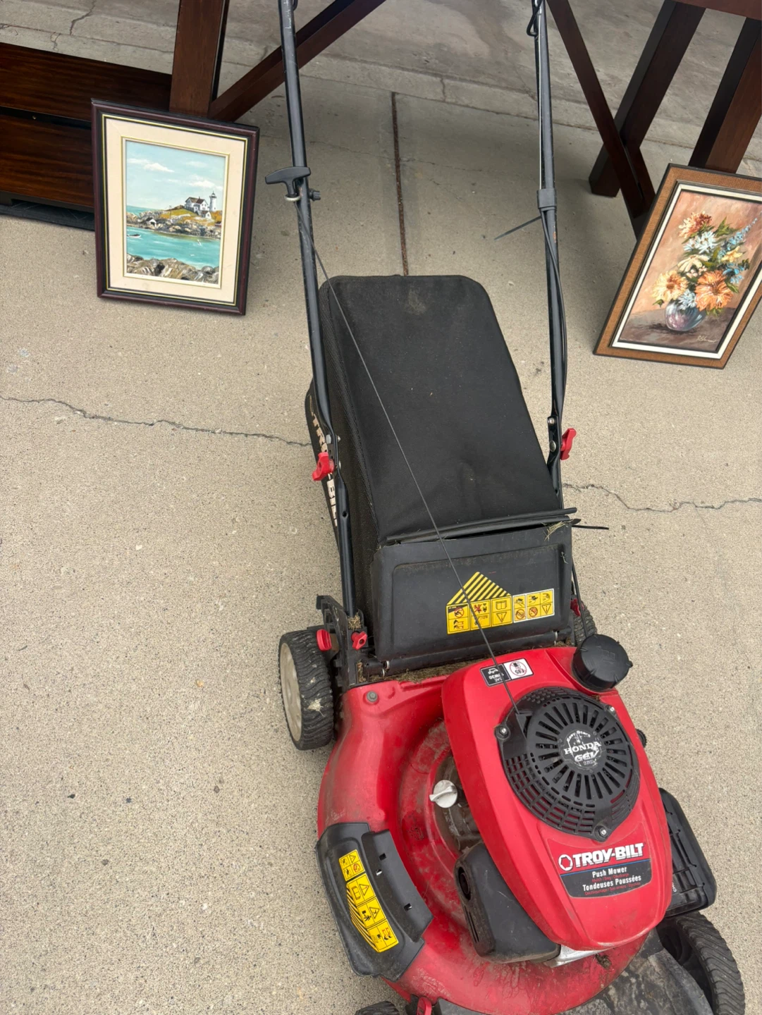 Troy-Bilt Push Mower with Honda Engine - photo 2