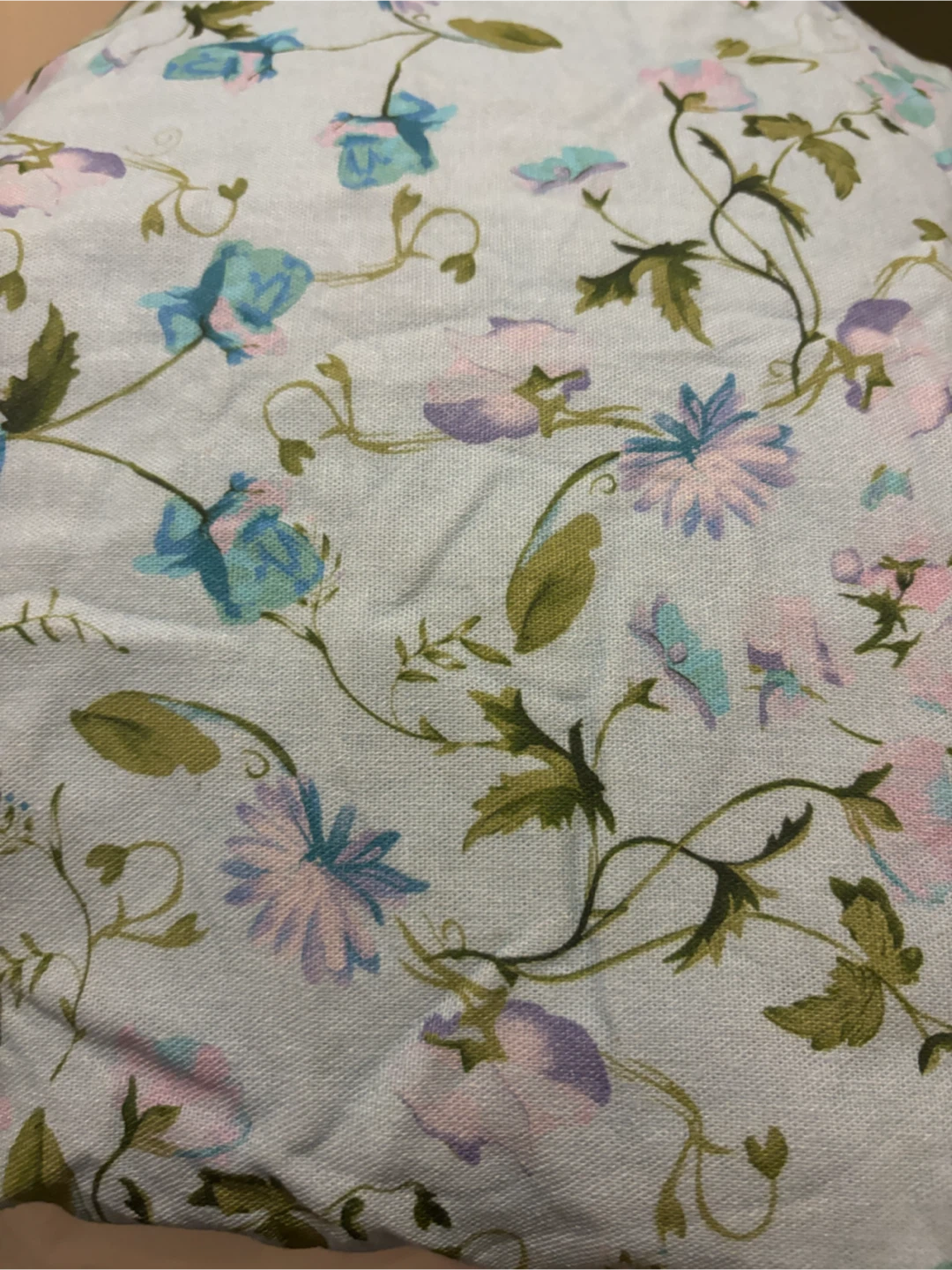 Light Blue Floral  linen - photo 3