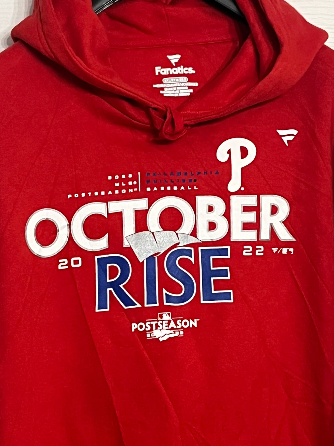 Fanatics Philadelphia Phillies 2022 Postseason Hoodie XXL - photo 2