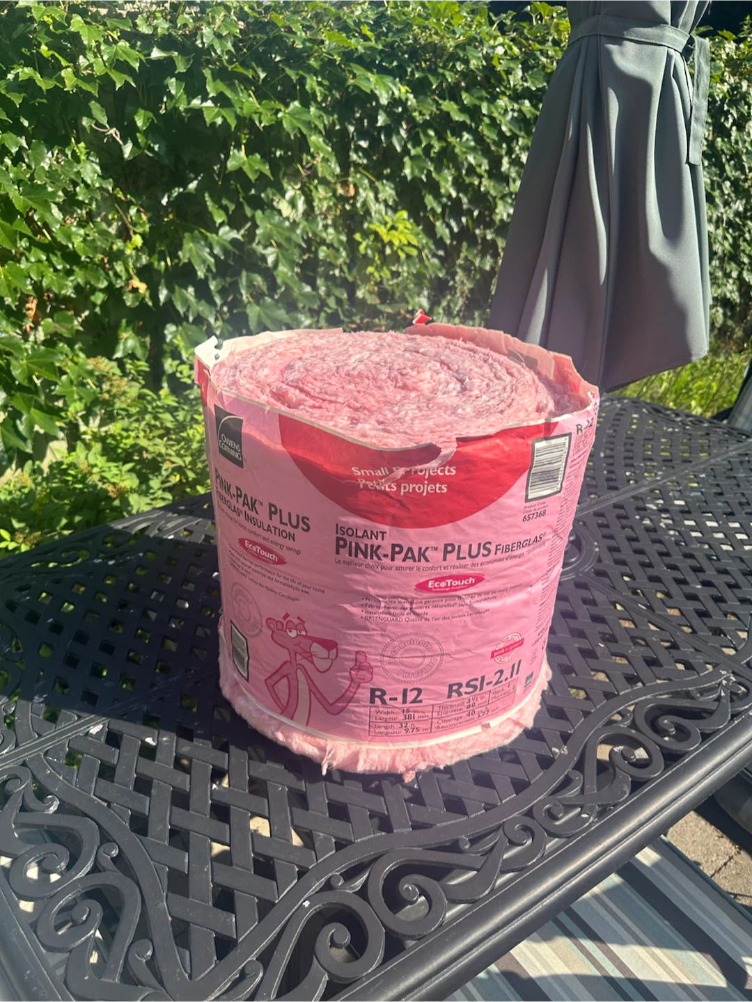 Owens Corning PINK-PAK PLUS Fiberglass Insulation R-12