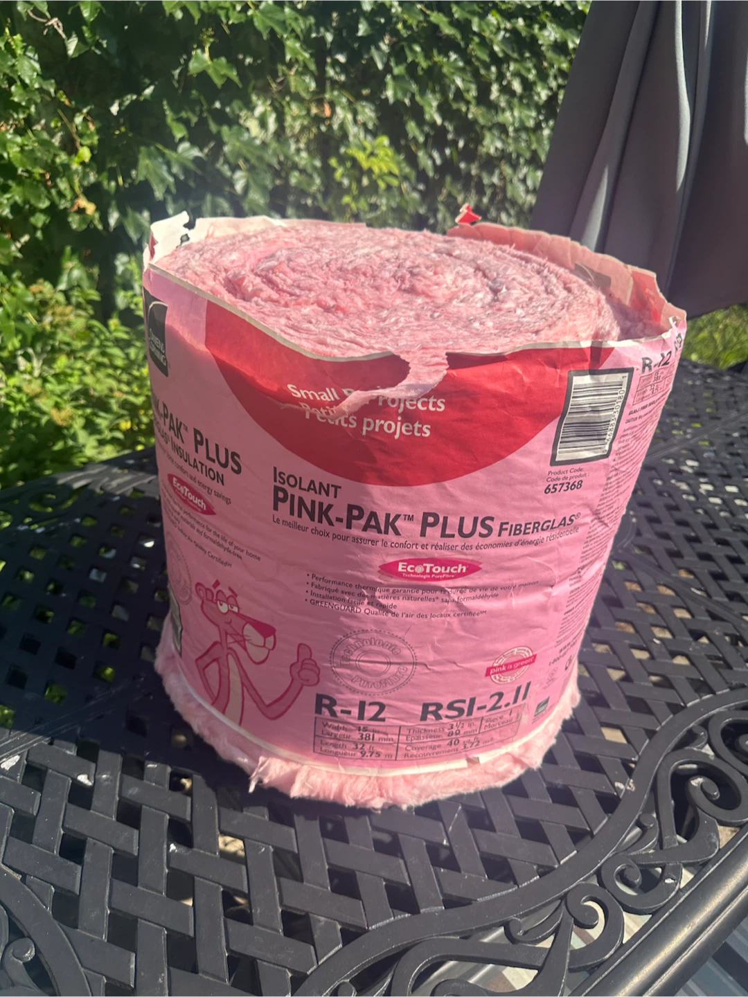 Owens Corning PINK-PAK PLUS Fiberglass Insulation R-12 - photo 2