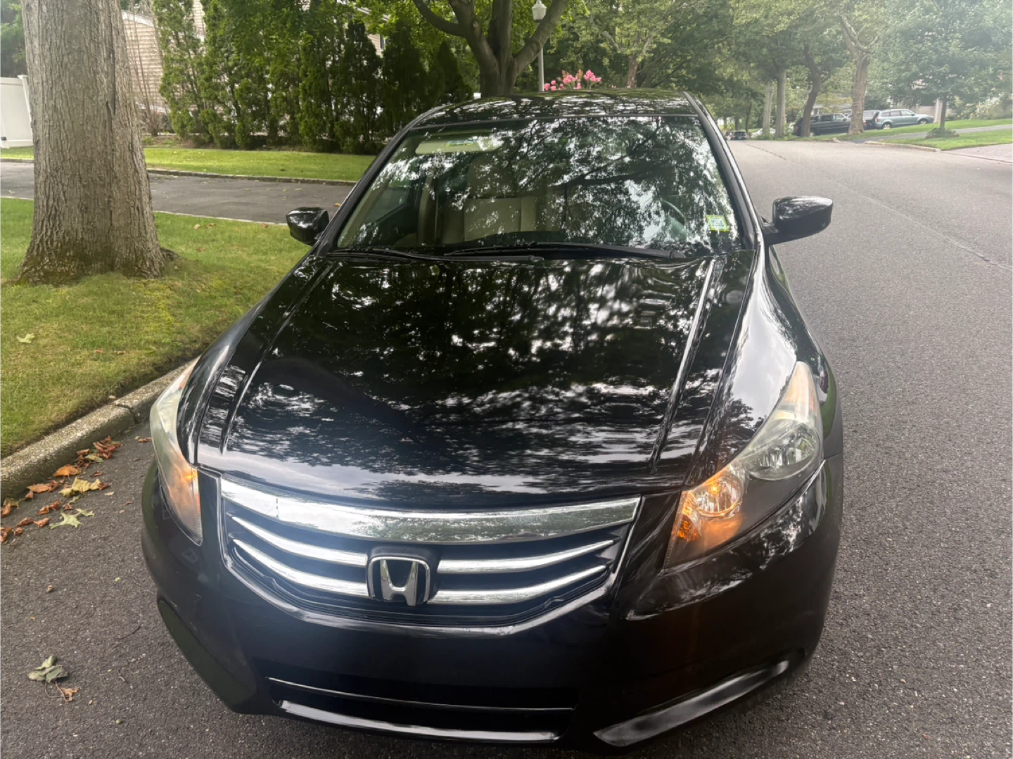 2012 Black Honda Accord Sedan