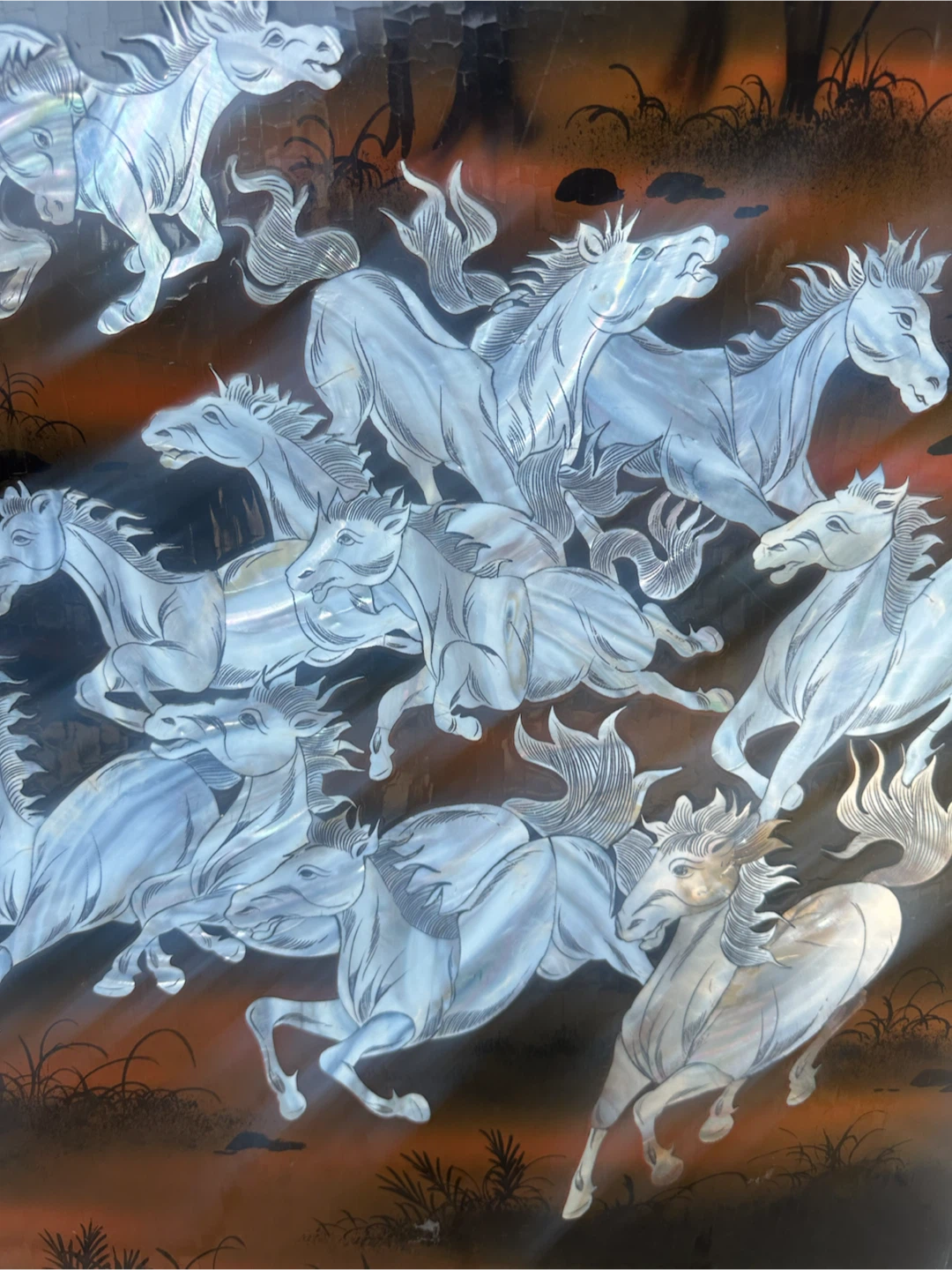 Vintage Horse Panel Wall Art - photo 5