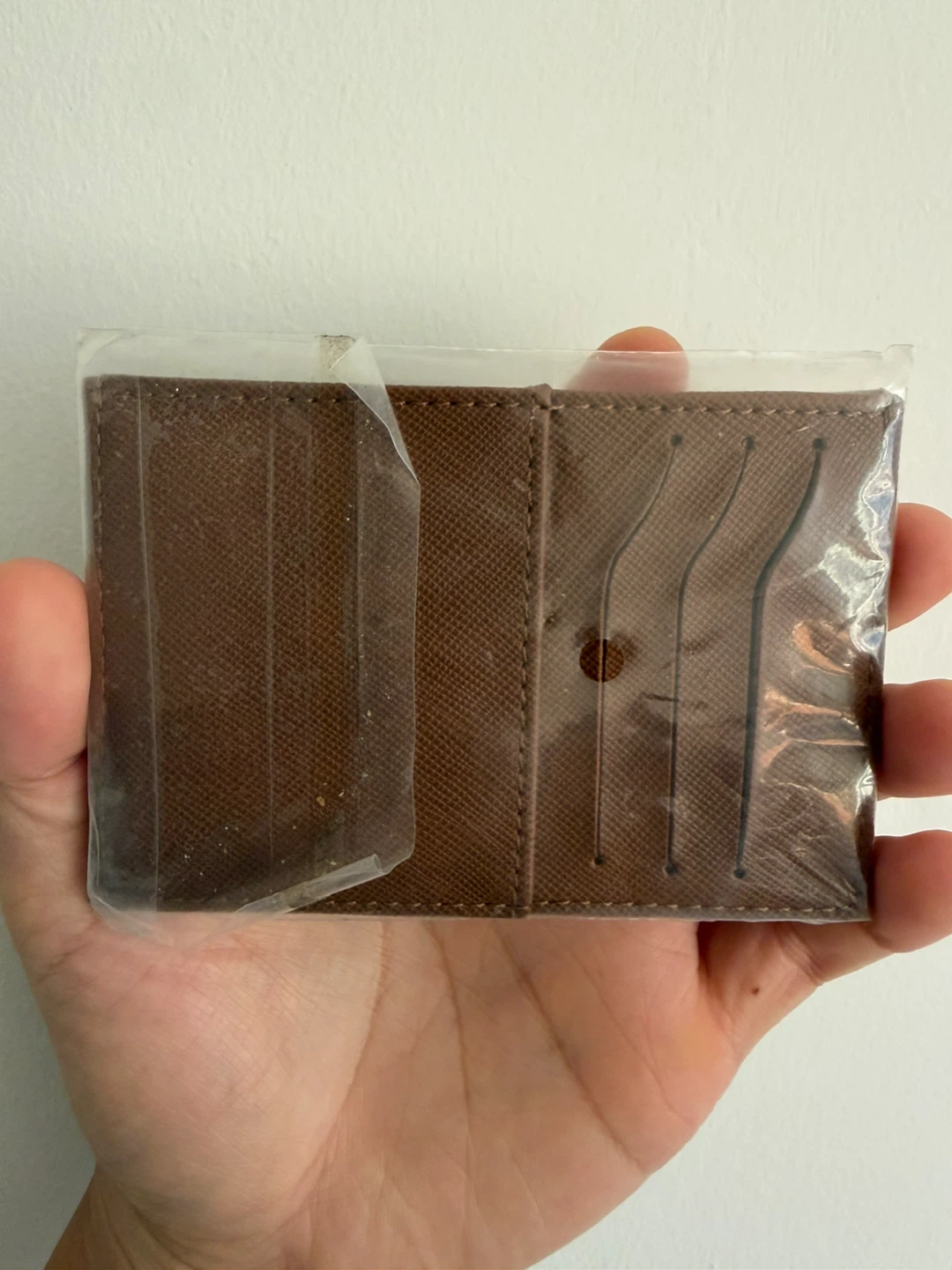 Michael Kors Brown Saffiano Leather Card Holder - photo 2