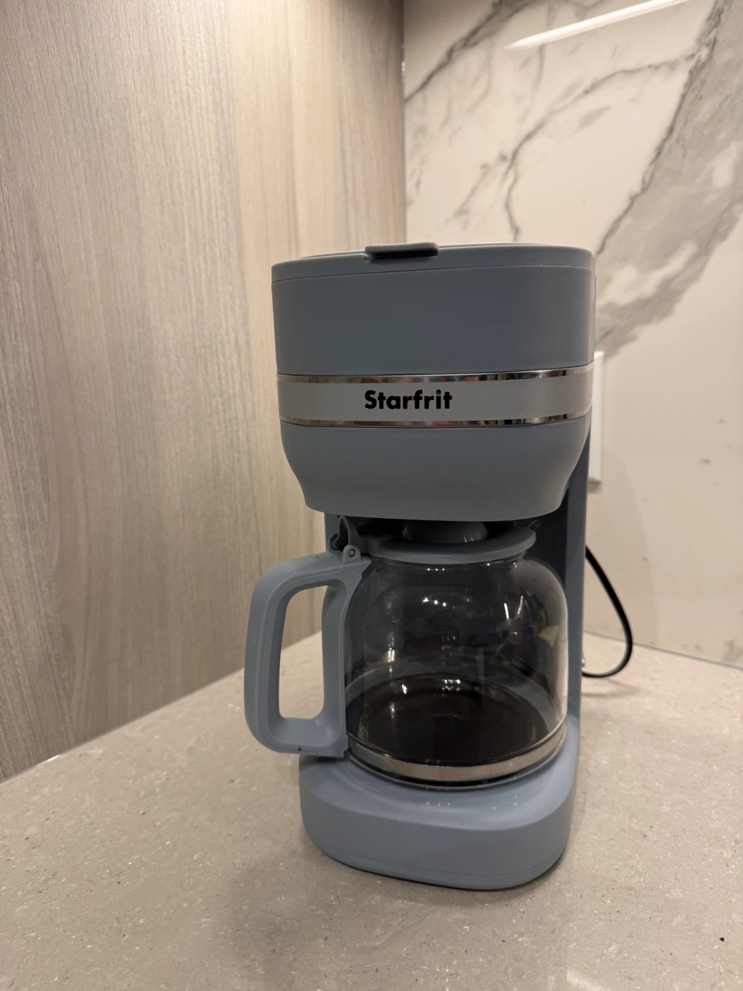 Starfrit 10 cup coffee maker in blue