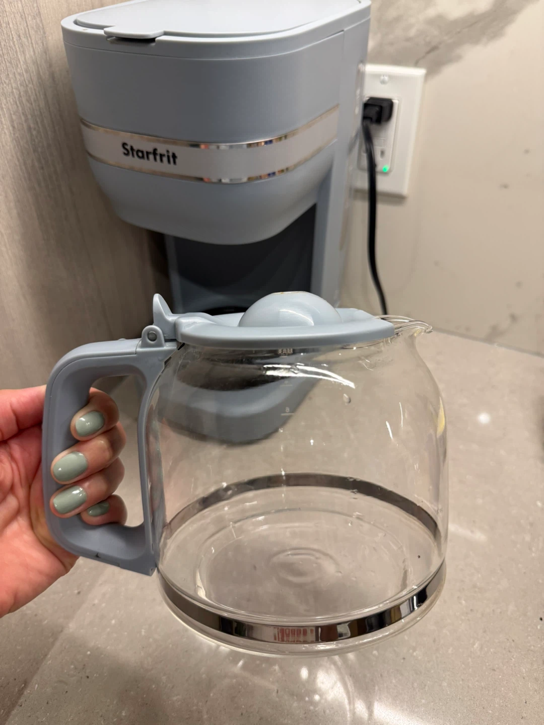 Starfrit 10 cup coffee maker in blue - photo 5