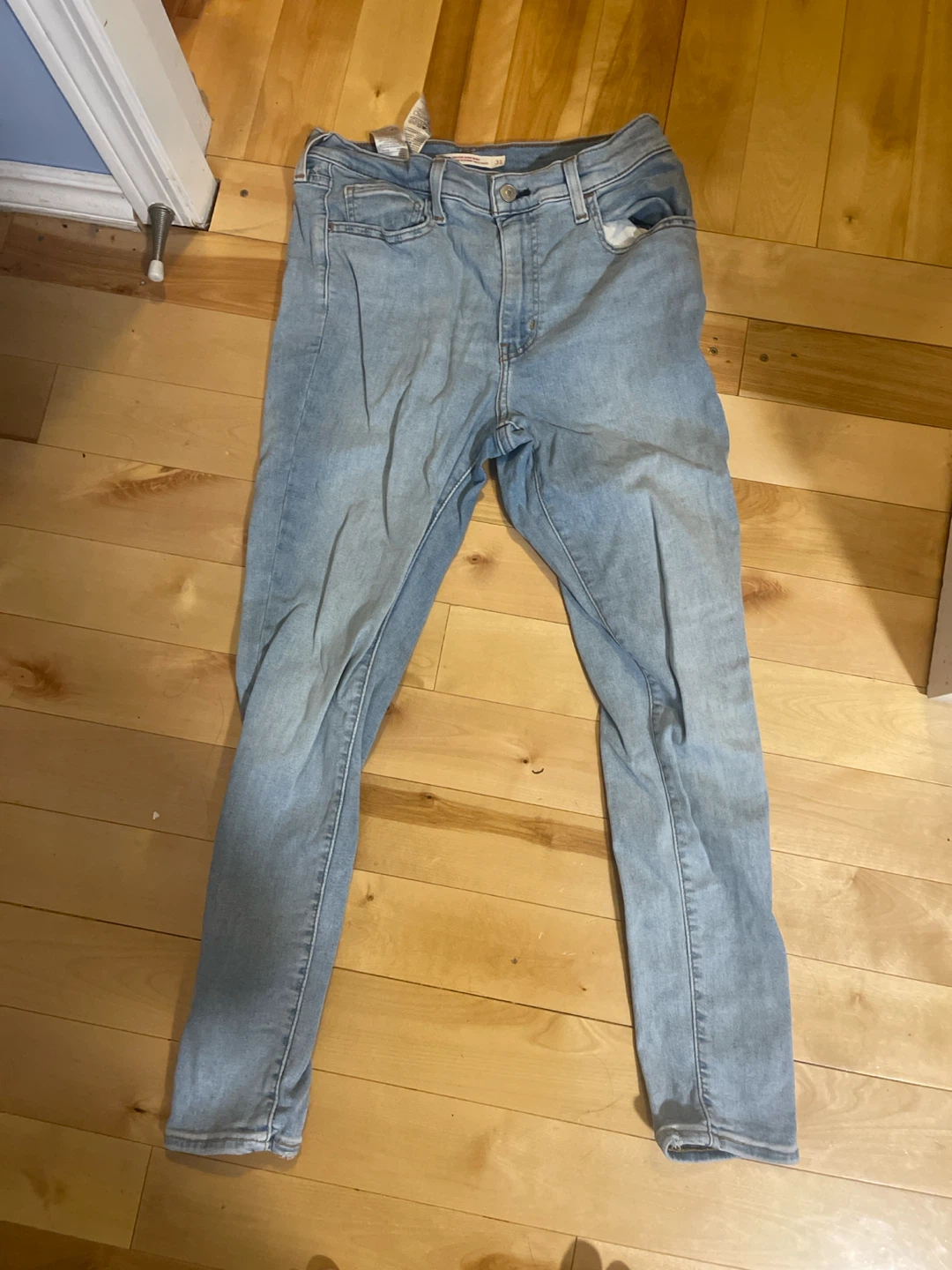 Levi's Light Wash Skinny Jeans Size 31