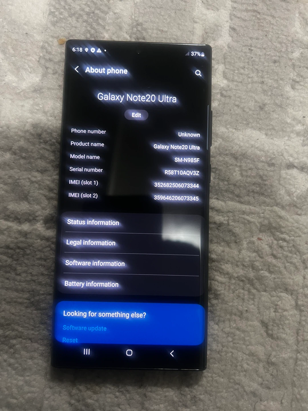 Samsung Galaxy Note20 Ultra Smartphone - photo 2