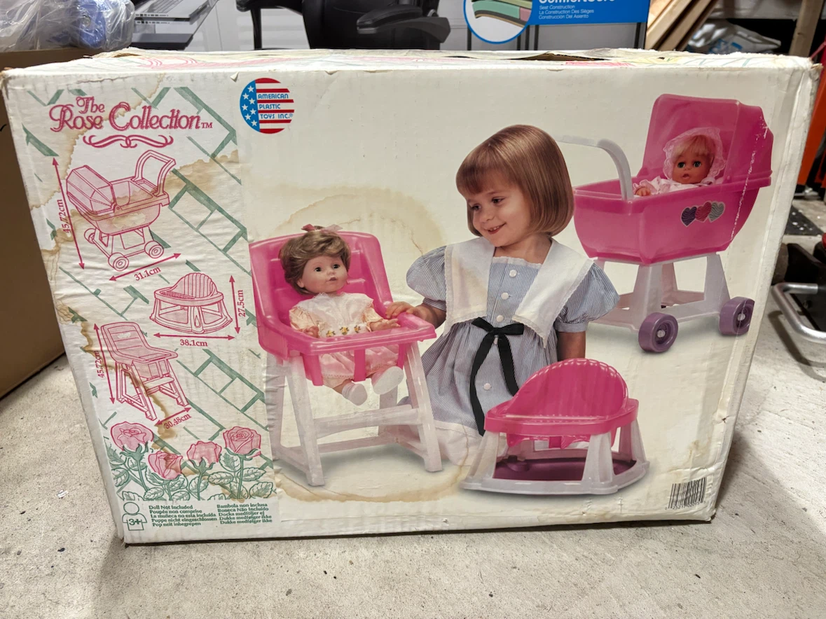 The Rose Collection Doll Furniture Playset