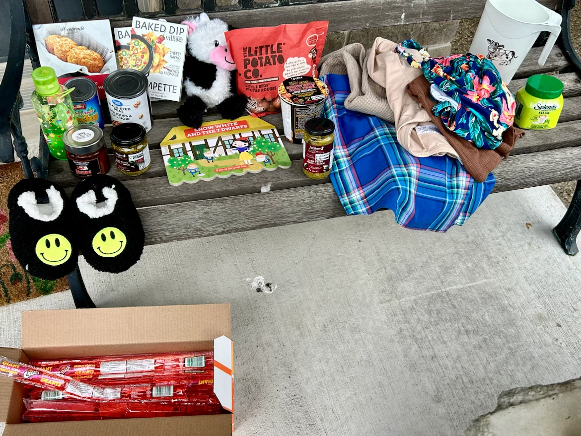 FREE. Assorted Snacks, Clothing, and Slippers - photo 2