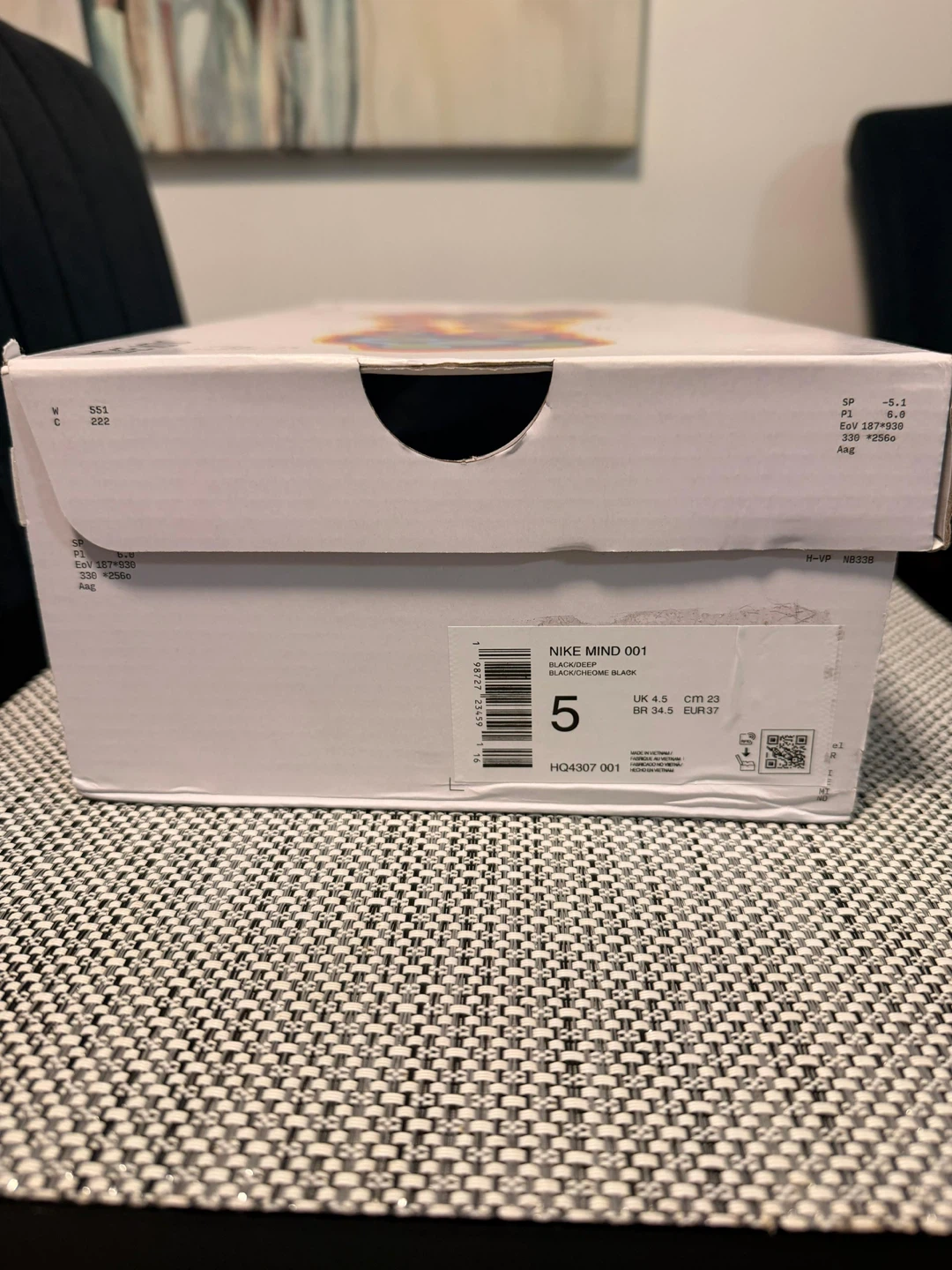 Nike Mind 001 Black/Chrome Black Shoes - photo 2