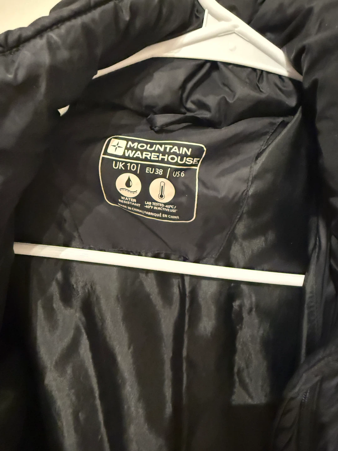 Mountain Warehouse black puffer coat US 6 - photo 4