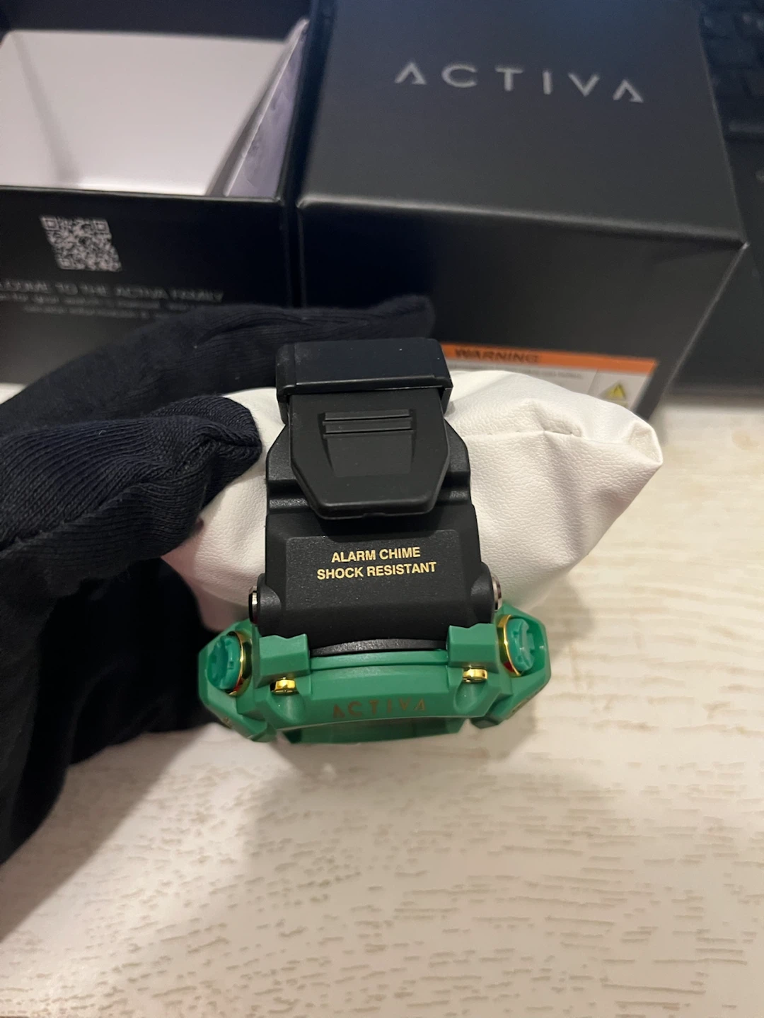 Activa X Invicta Summit 50mm Green Gold Digital Watch - photo 4
