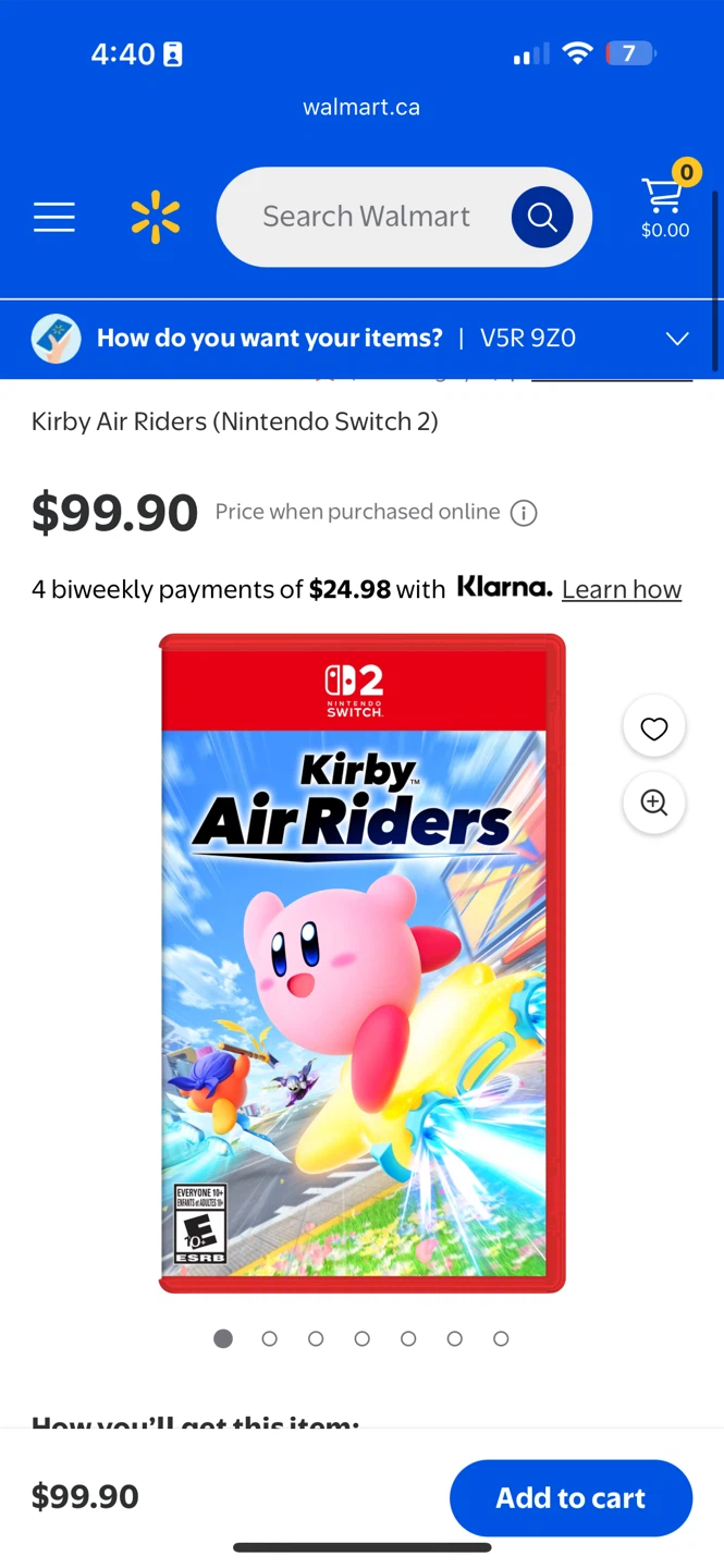 Nintendo Switch 2 Kirby Air Riders Game - photo 4