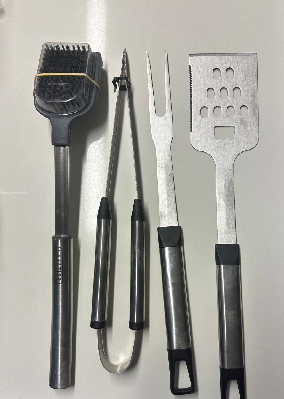 4 Piece Grill Tool Set