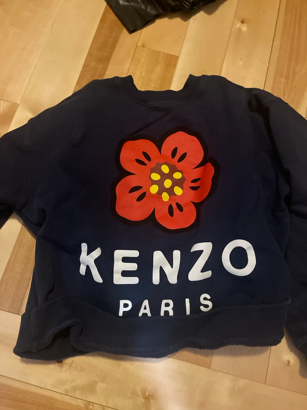 Kenzo Paris Boke Flower Navy Sweatshirt