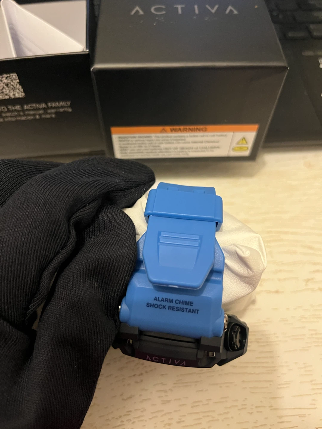 Activa X Invicta Summit 50mm Blue Pink Digital Watch - photo 4