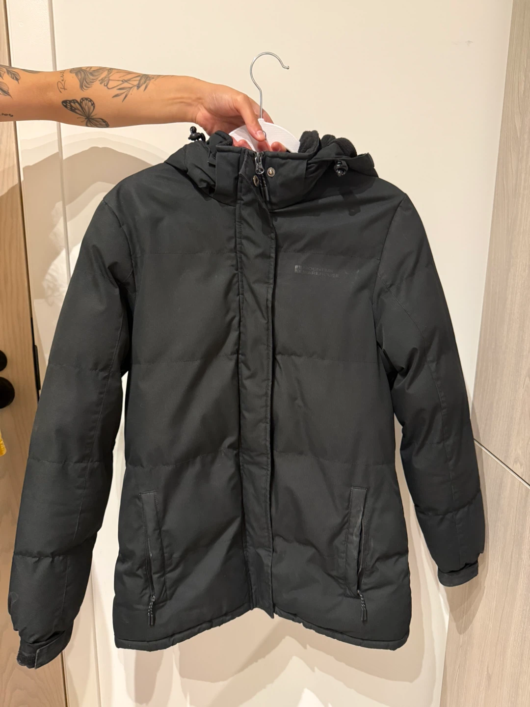 Mountain Warehouse Black Winter Parka US 6
