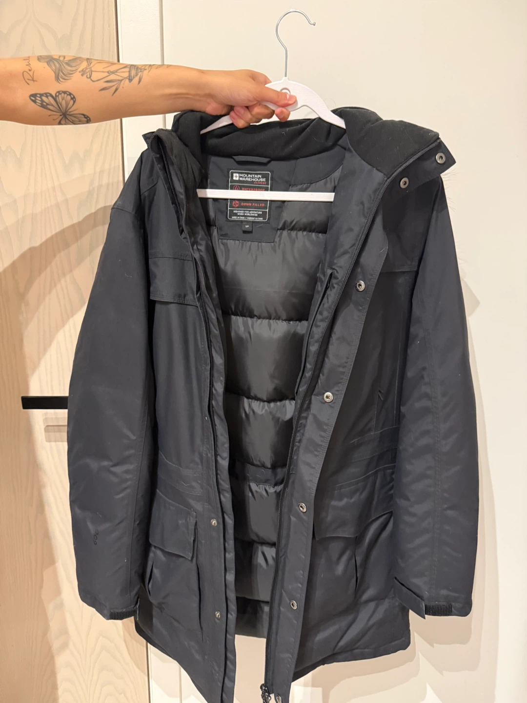 Antarctic Extreme Waterproof Mens Down Jacket Mountain Warehouse - photo 2
