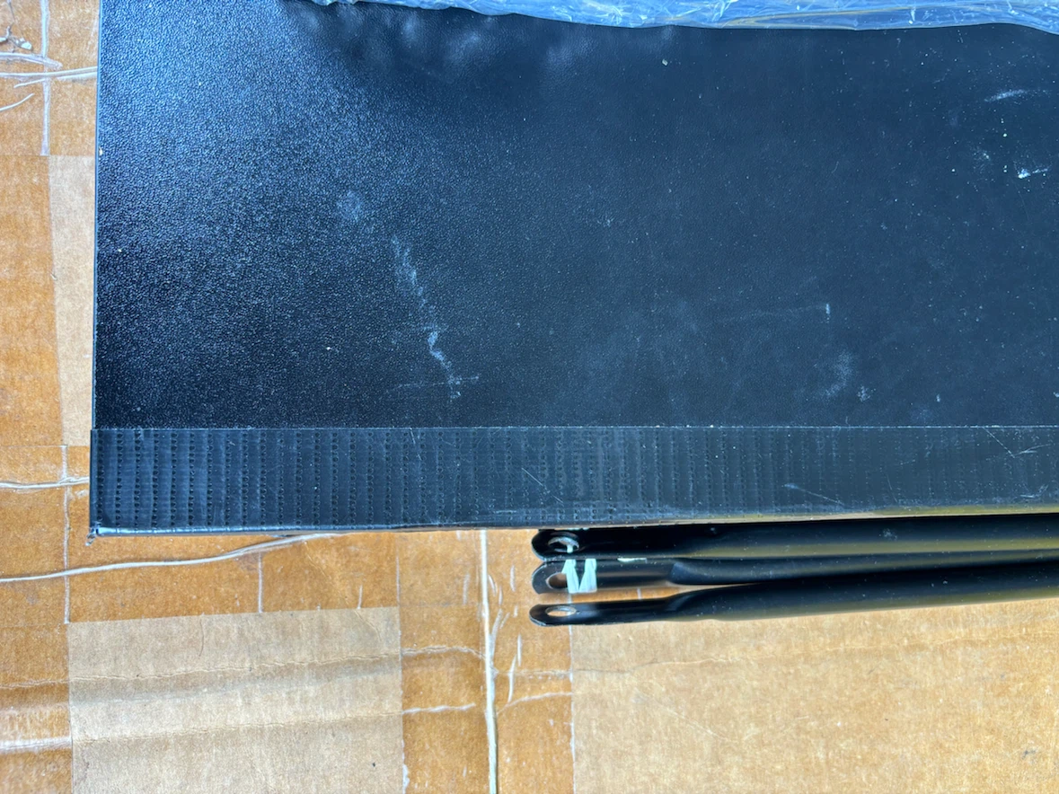 Black Desk with Shelving Unit - photo 2