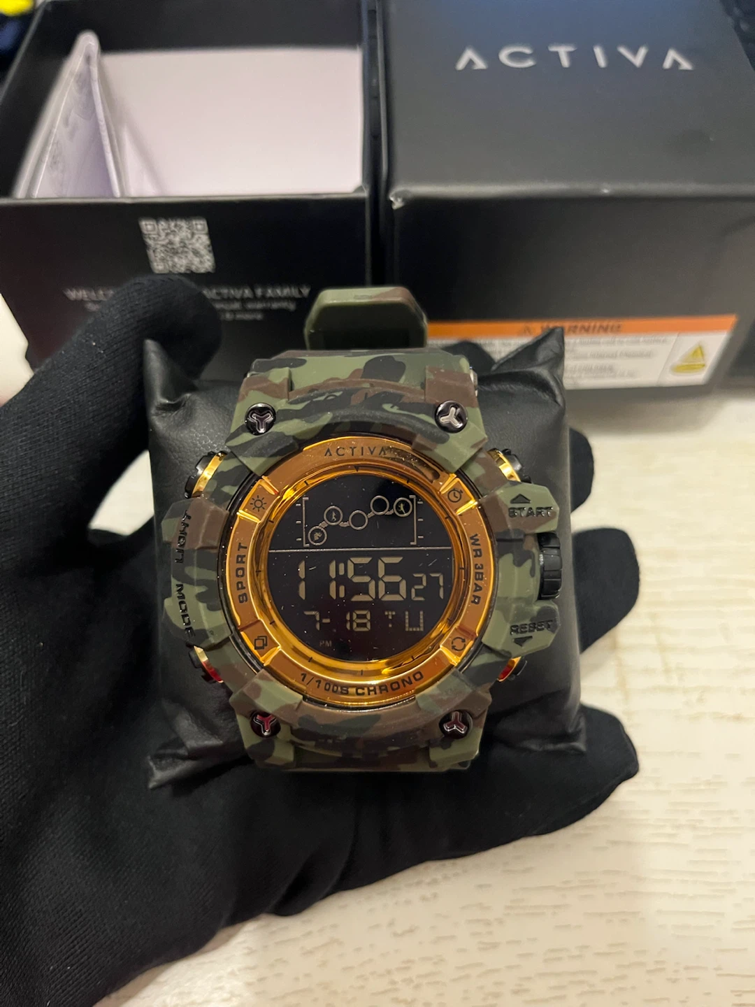 Activa X Invicta Summit 50mm Camo Digital Men’s Watch