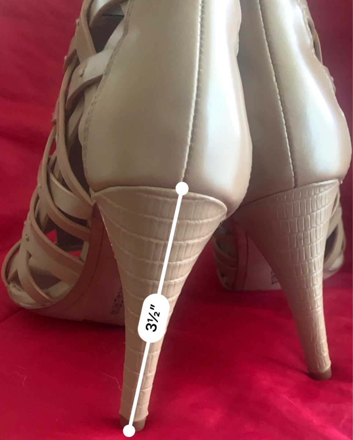 BCBG Max Azria Eleni Strappy Heels Beige - photo 2