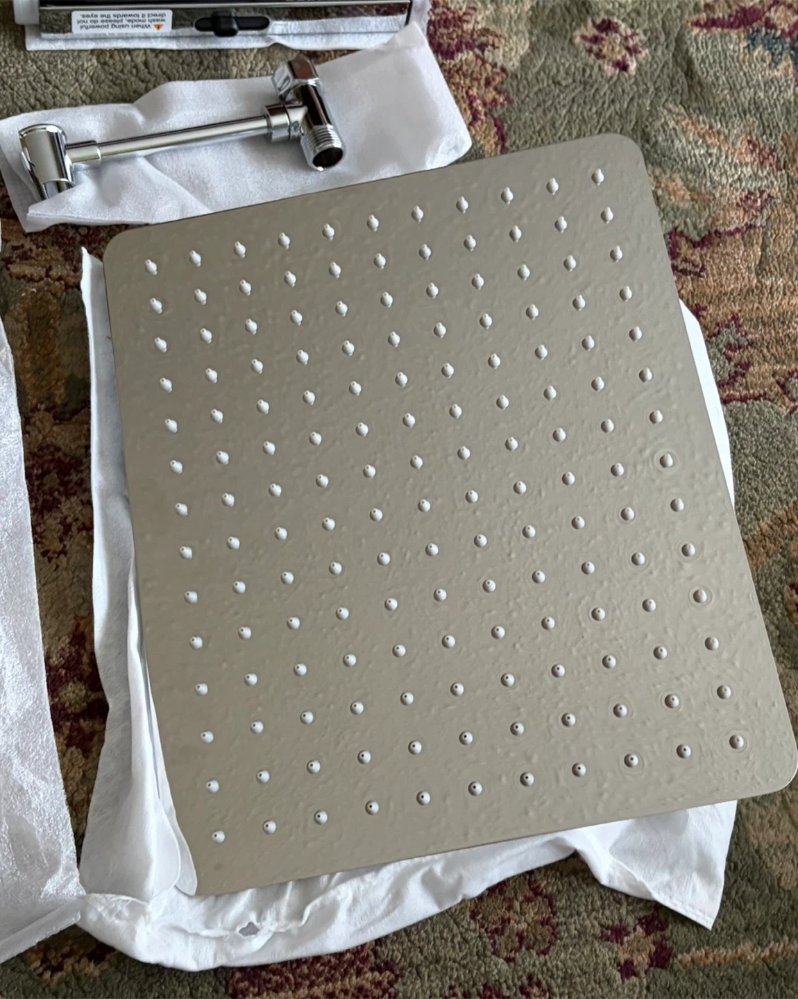 New Hibbent Chrome Shower Head Combo Set - photo 2