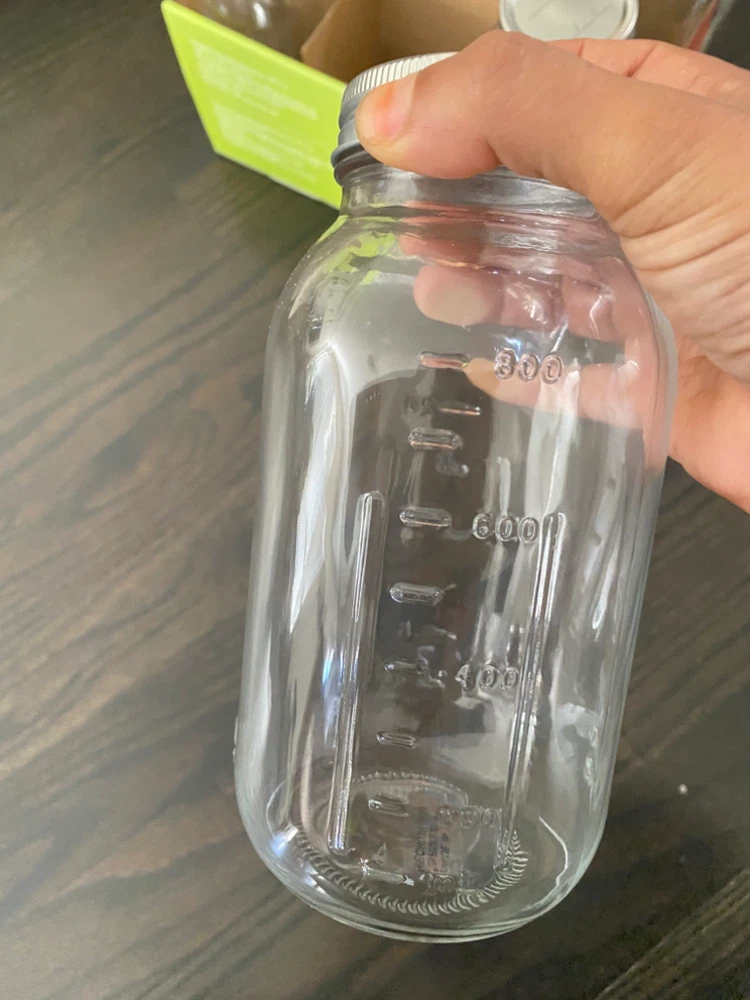 Glass Mason Jars with Lids