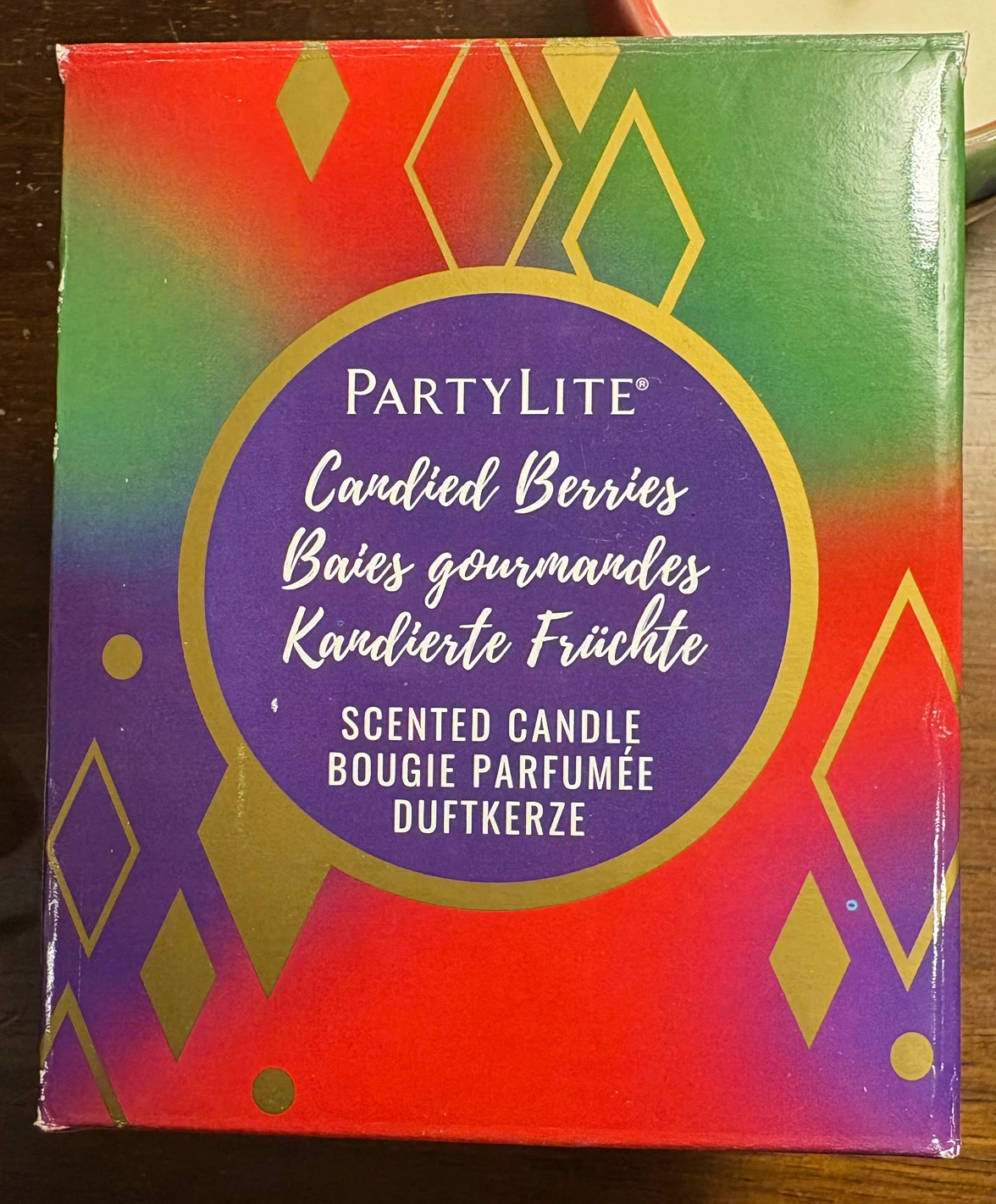 ✨✨PartyLite Candied Berries Ornament Scented Candle - photo 3