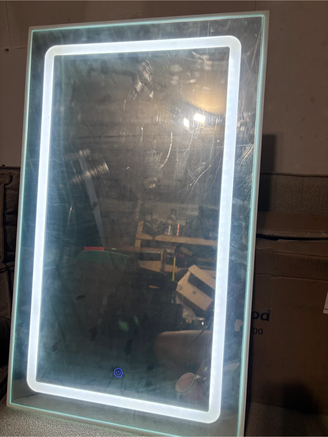 Rectangular LED Vanity Mirror