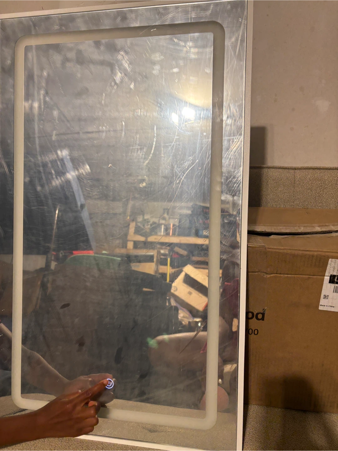Rectangular LED Vanity Mirror - photo 2