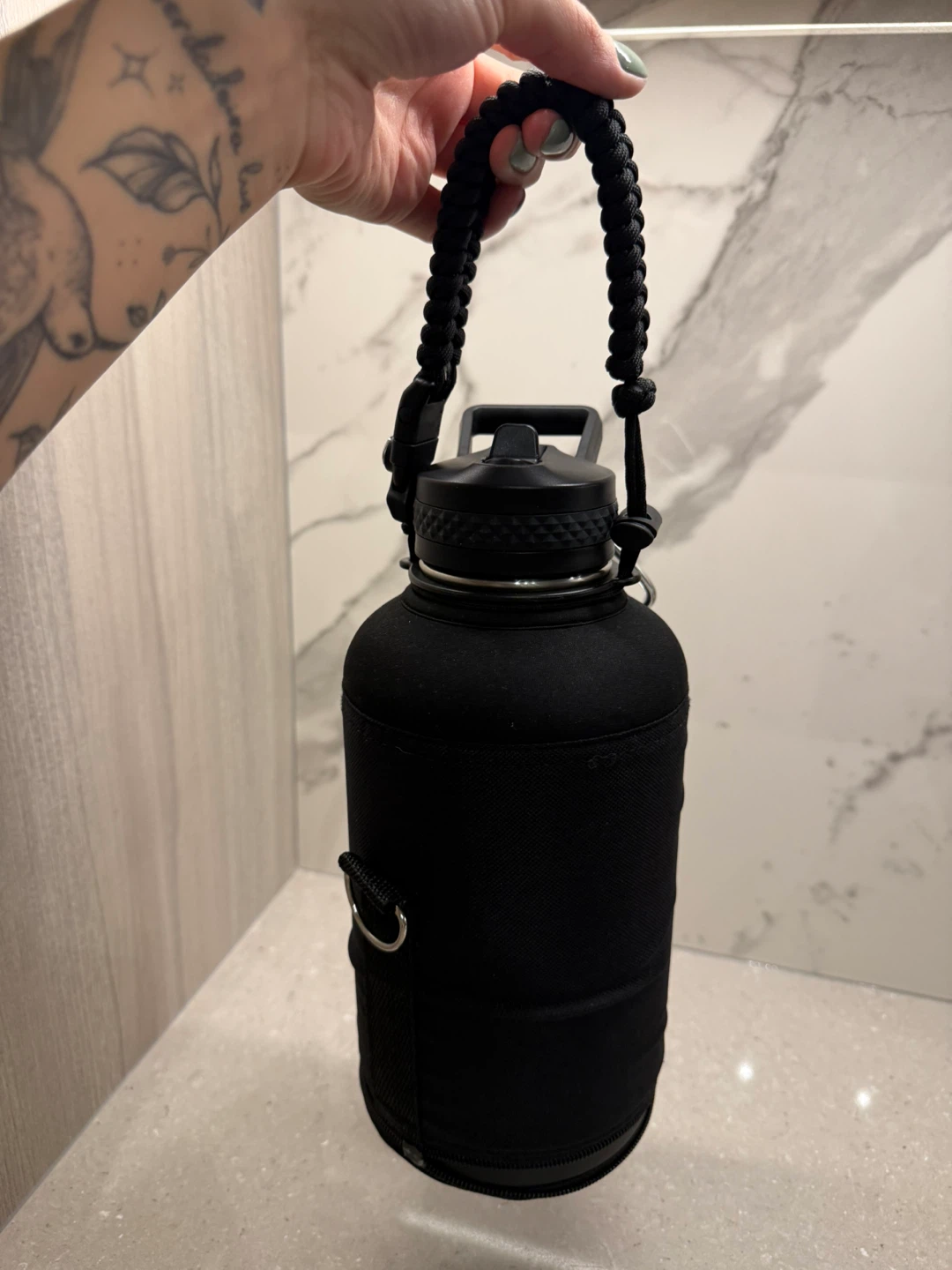 Dysanky Jet Black 64oz Water Bottle with Pouch - photo 3
