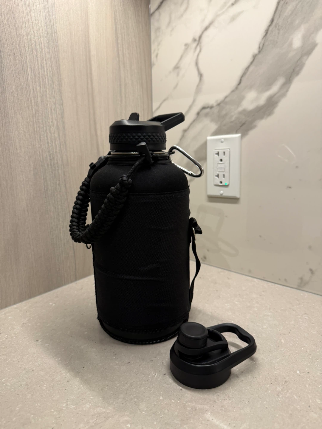 Dysanky Jet Black 64oz Water Bottle with Pouch - photo 4