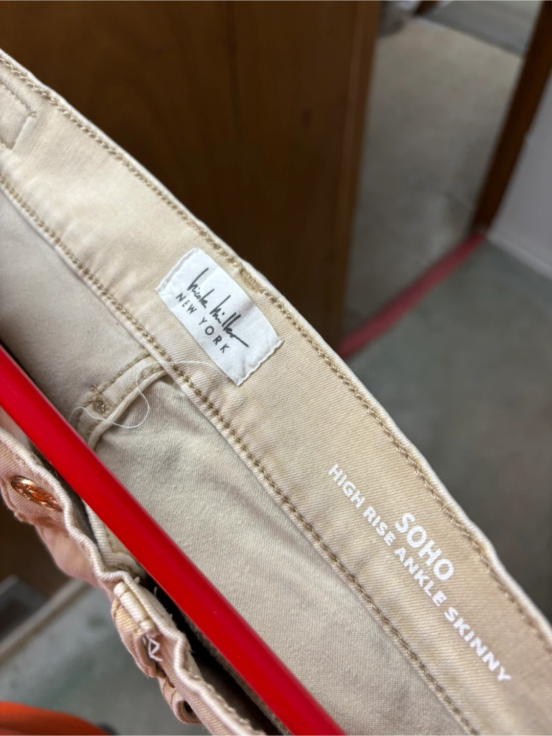 Nicole Miller Soho High Rise Ankle Skinny Jeans Size 4 - photo 4