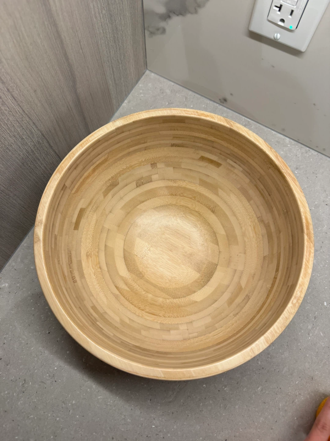 IKEA BLANDA MATT Bamboo Serving Bowl 28cm - photo 4