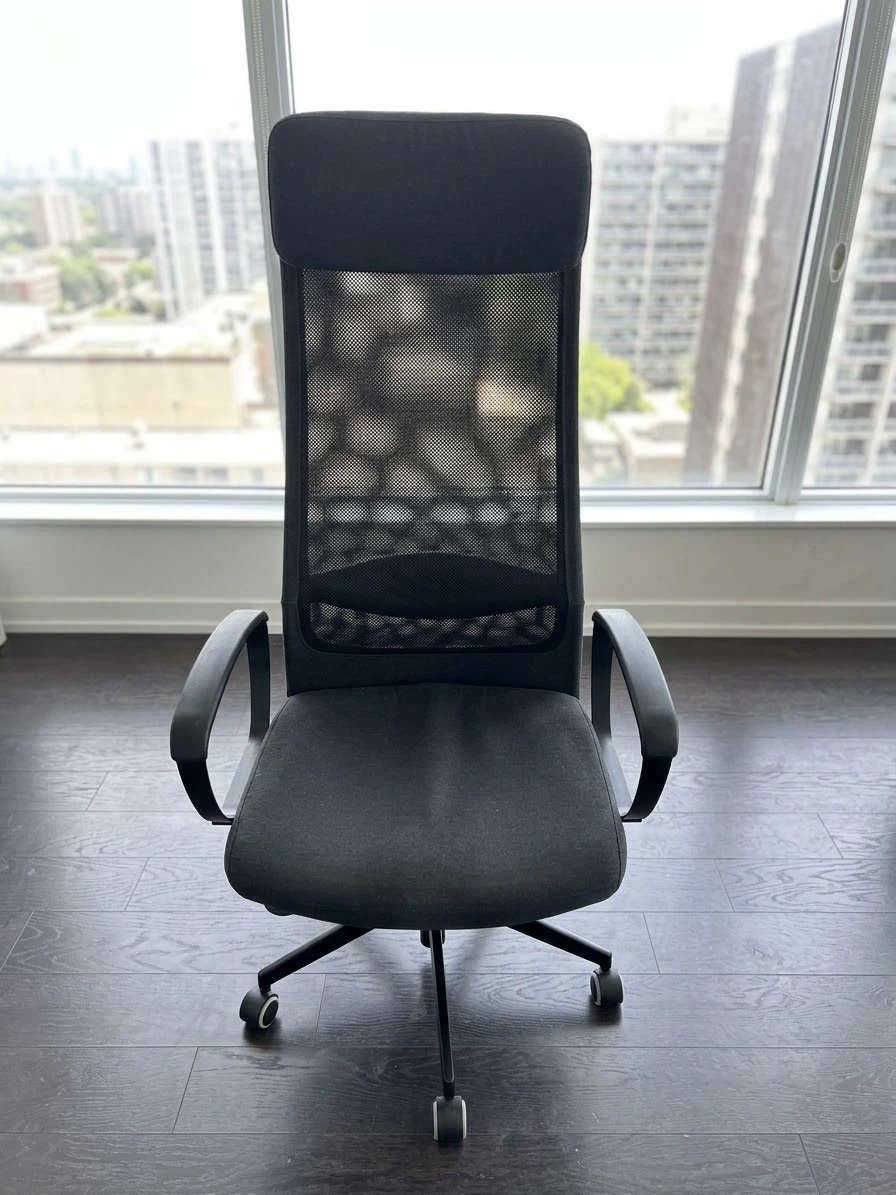 IKEA Black Office Chair (MARKUS)