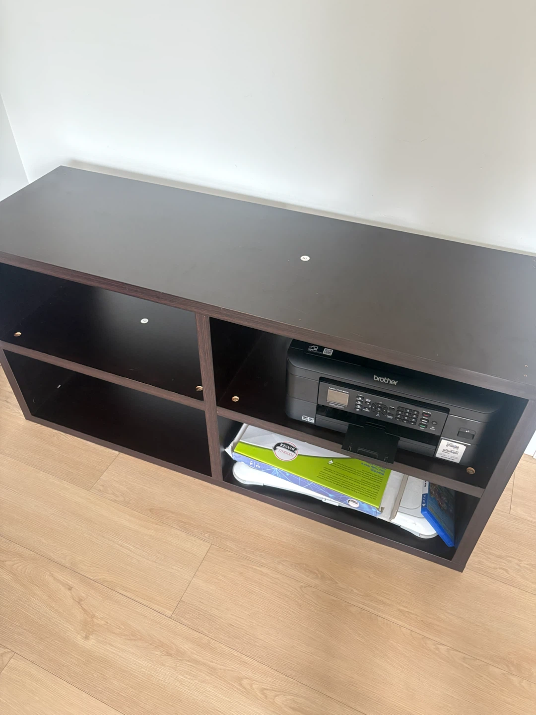 Dark Brown Media Console/Shelf Unit