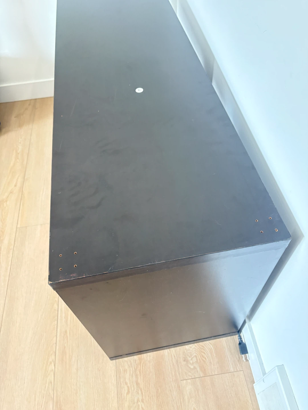 Dark Brown Media Console/Shelf Unit - photo 2