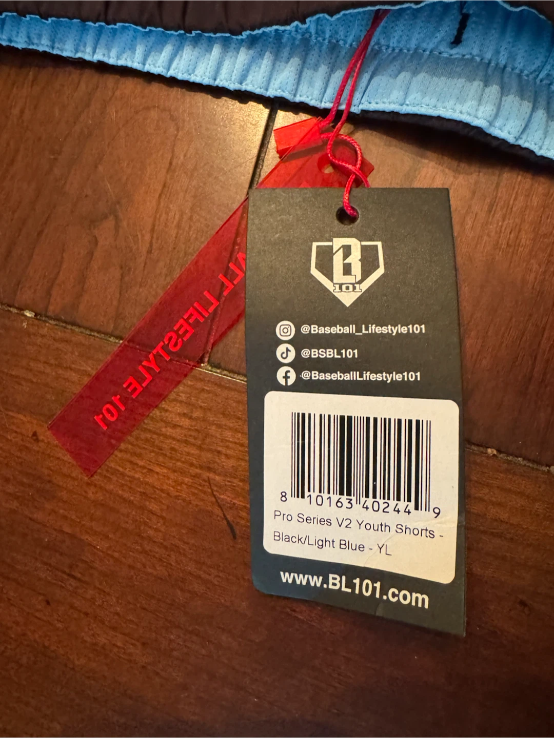 Baseball Lifestyle 101 Pro Series V2 Youth Shorts -YL - photo 3