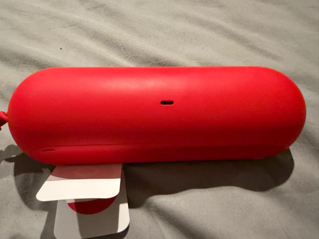 Bright Red Beats Pill Bluetooth Speaker - photo 2